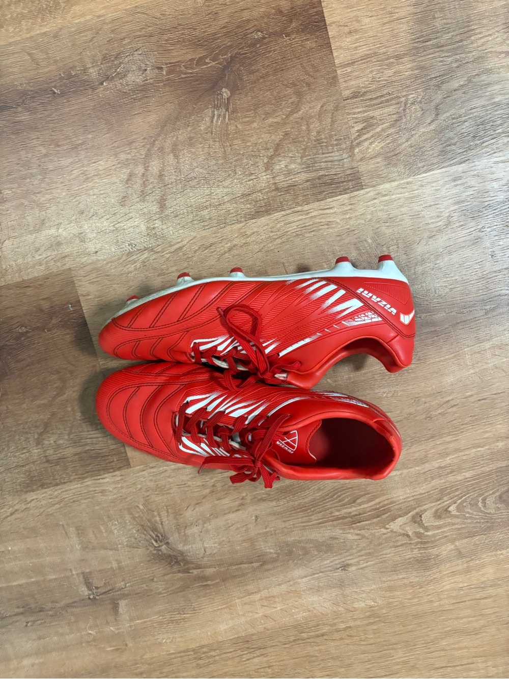Red Soccer Cleats - Lightweight Performance